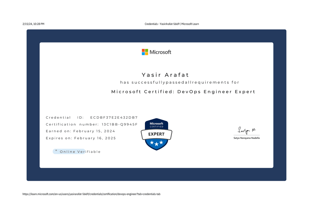 DevOps Engineer Expert