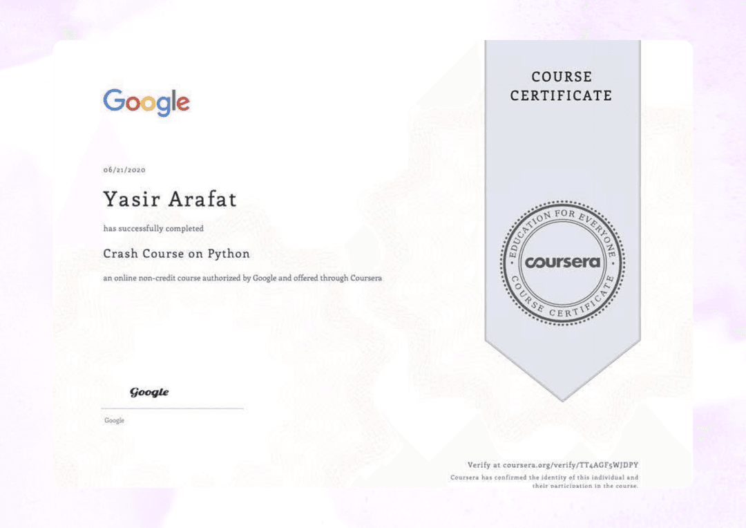Python Crash Course